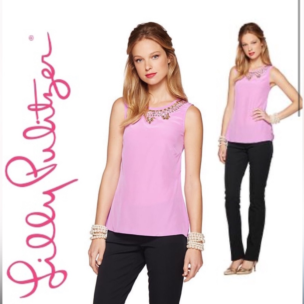NWT Lilly Pulitzer Pink Top